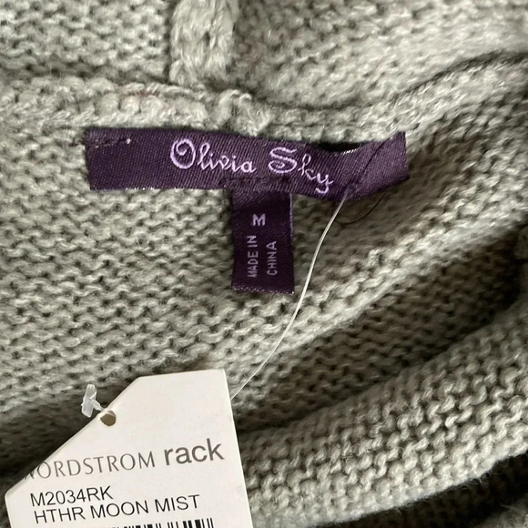 OLIVIA SKY Hooded Pop Over Sweater - Picture 4 of 8